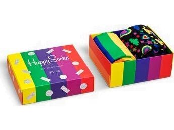 Happy Socks 2-Pack Pride Socks Gift Set Multi 0100