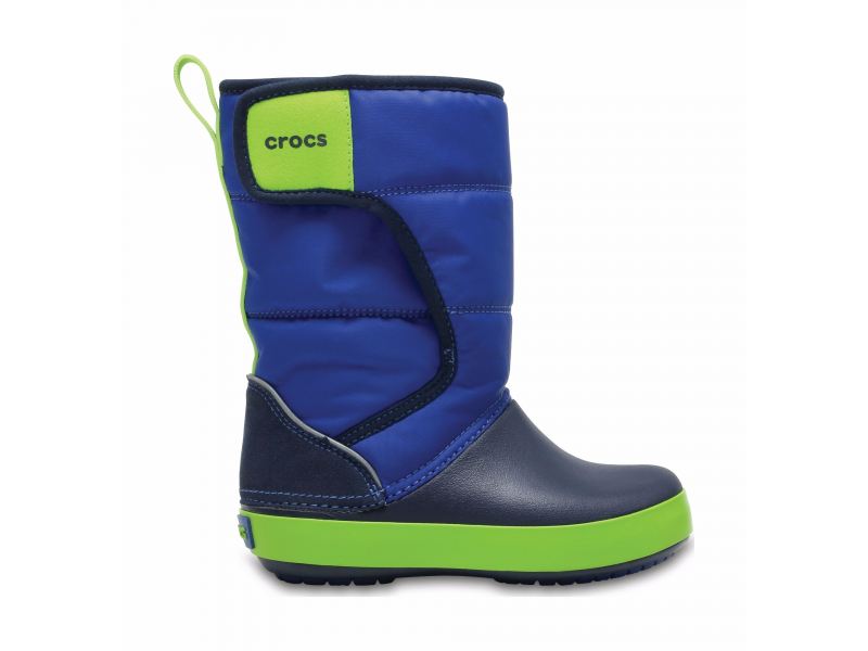 Crocs™ Lodgepoint Snow Boot Kid's Blue Jean/Navy