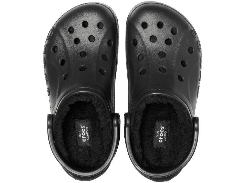 Crocs™ Baya Lined Clog Black/Black
