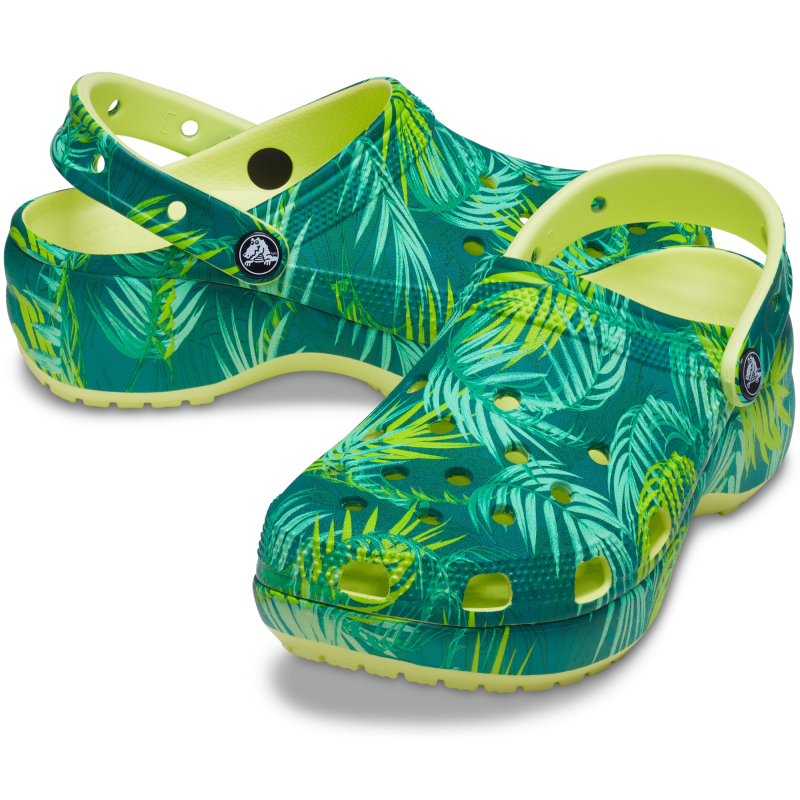 Crocs™ Classic Platform Tropical Clog Women's Multi