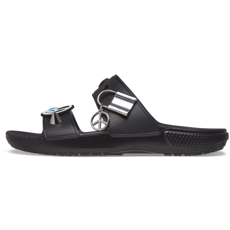 Crocs™ Classic Create Your Peace Sandal Black