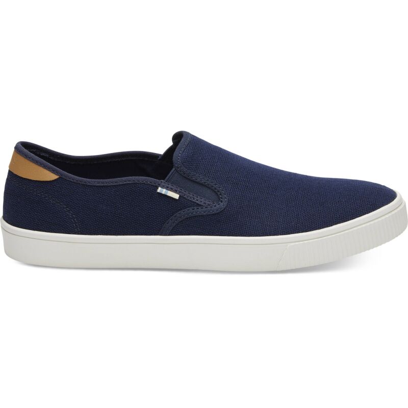TOMS Heritage Canvas Men's Baja Sneaker Navy