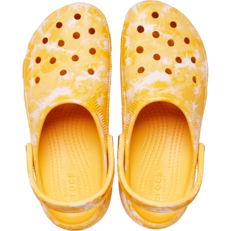 Crocs™ Classic Platform Graphic Clog Women's Orange Sorbet