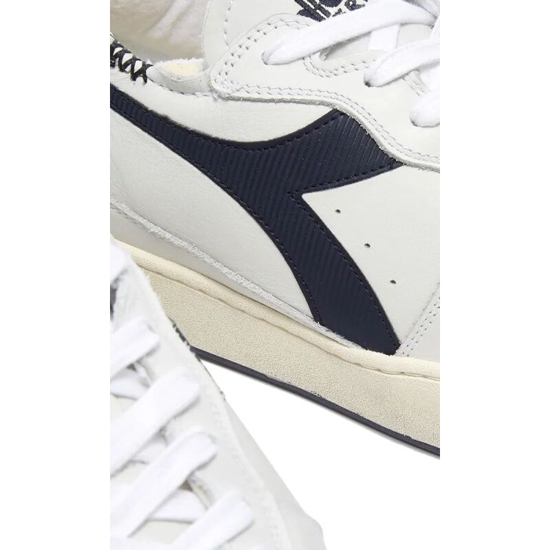 DIADORA Mi Basket Row Cut White/Blue Corsair