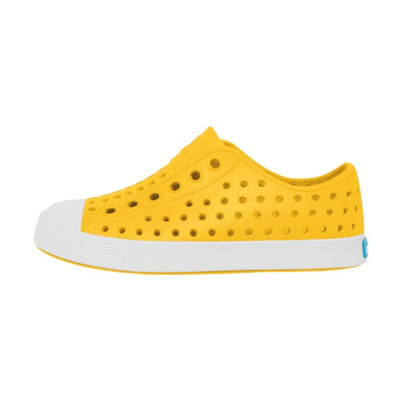 NATIVE Jefferson Junior Crayon Yellow/Shell White