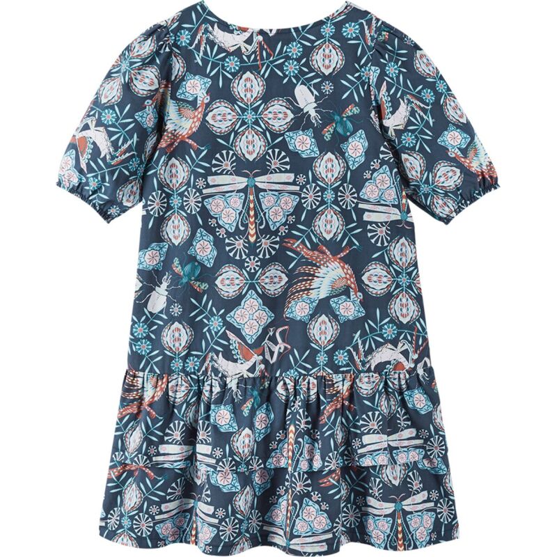 REIMA Premium Ruffle Dress Angervo Navy 6988