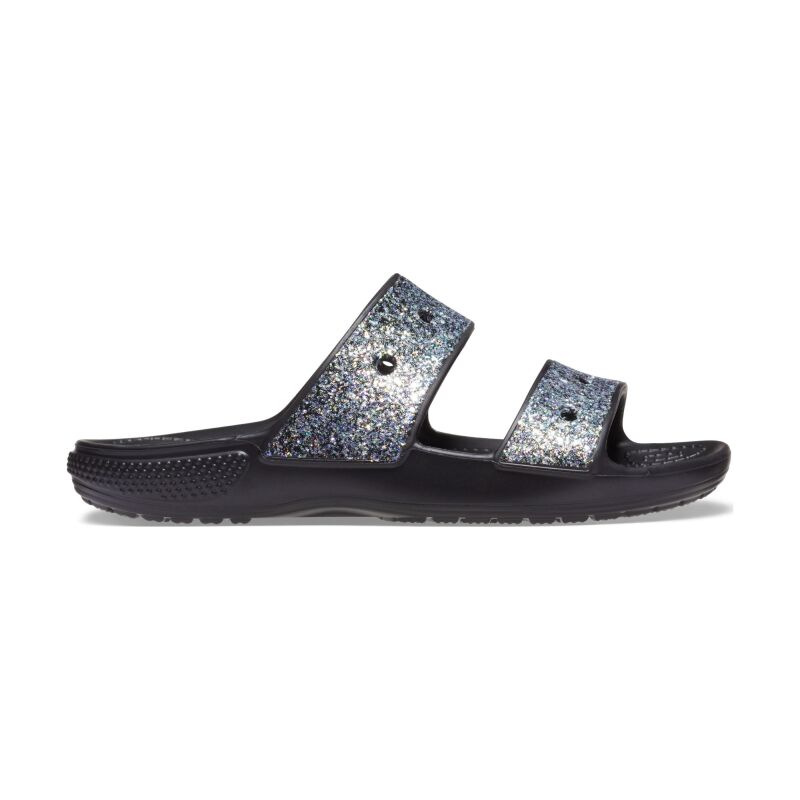 Crocs™ Classic Glitter Sandal Kid's Black/Multi