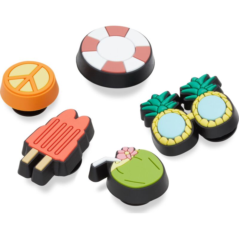 Crocs™ Jibbitz Happy Summer 5 Pack Multi