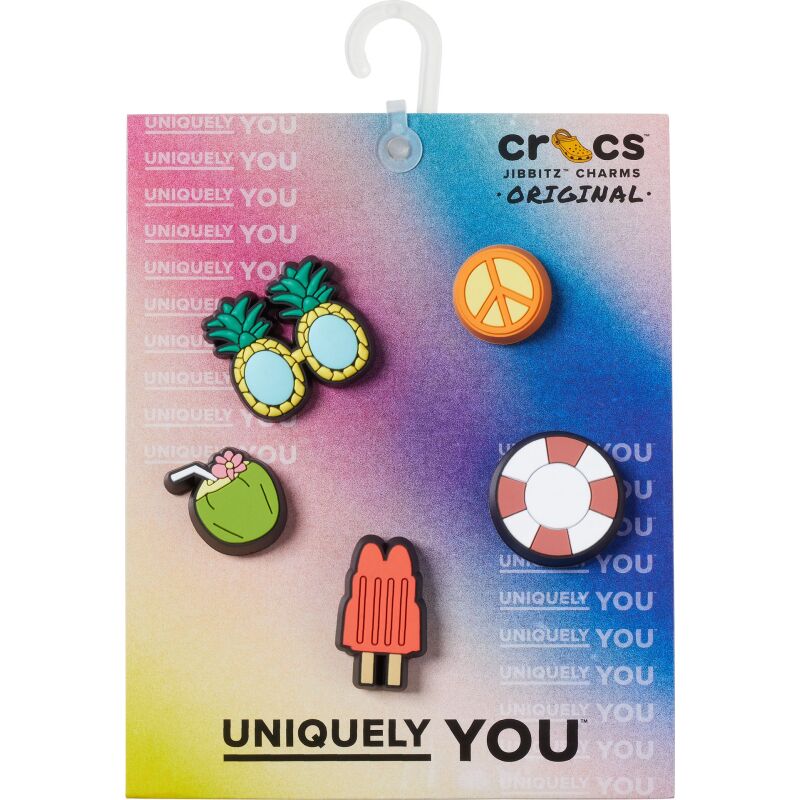 Crocs™ Jibbitz Happy Summer 5 Pack Multi