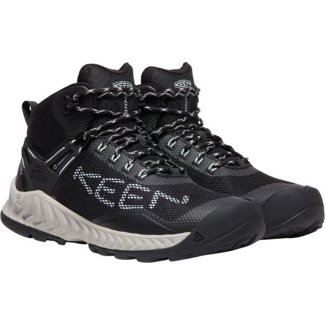 Keen NXIS EVO Mid WP Women's Black/Blue Glass