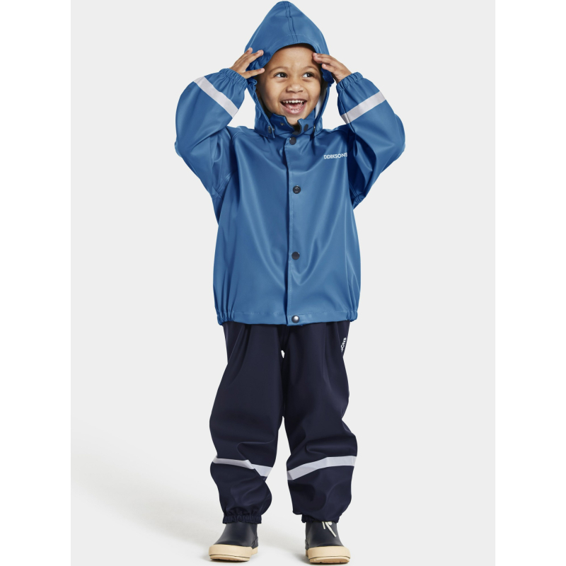 Дождевик DIDRIKSONS SLASKEMAN KIDS SET 7  Corn Blue