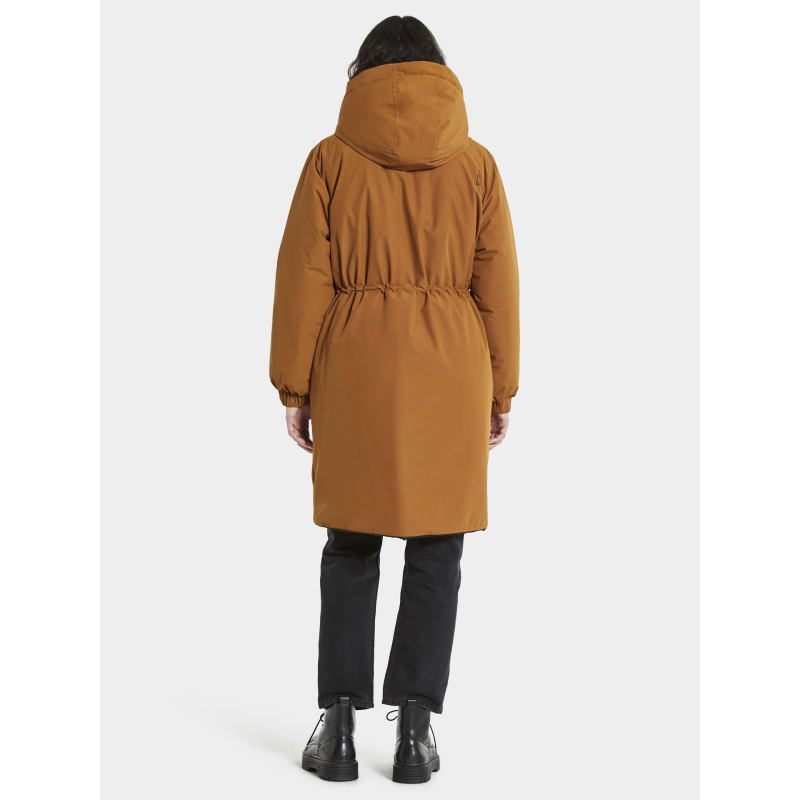 Didriksons Anna Women's Parka Black/Cayenne