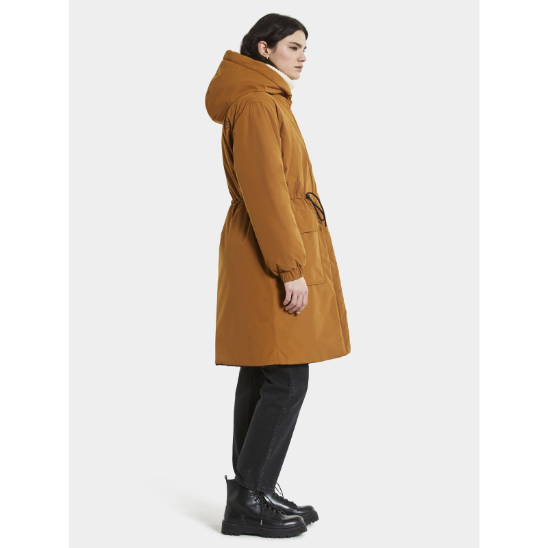 Didriksons Anna Women's Parka Black/Cayenne