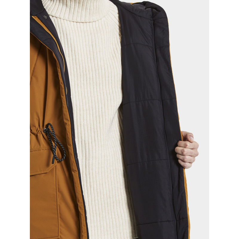 Didriksons Anna Women's Parka Black/Cayenne