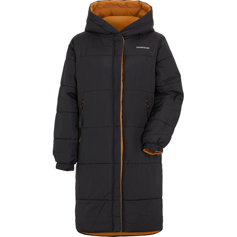Didriksons Anna Women's Parka Black/Cayenne