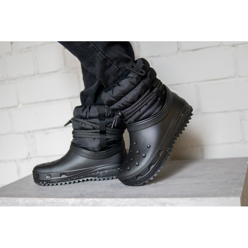 Ботинки Crocs™ Classic Neo Puff Luxe Boot Women's Black