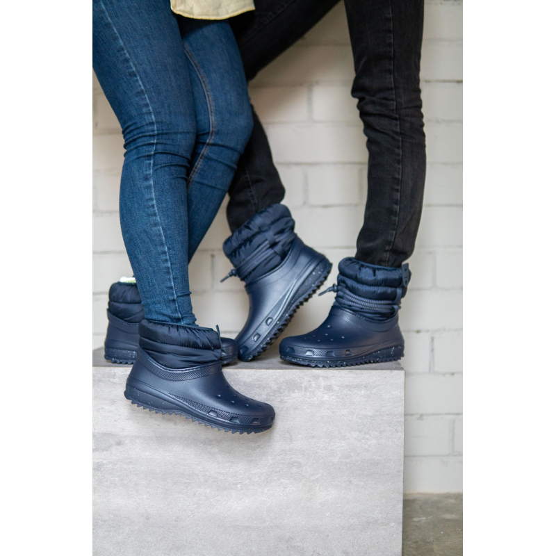 Crocs™ Classic Neo Puff Luxe Boot Women's Navy