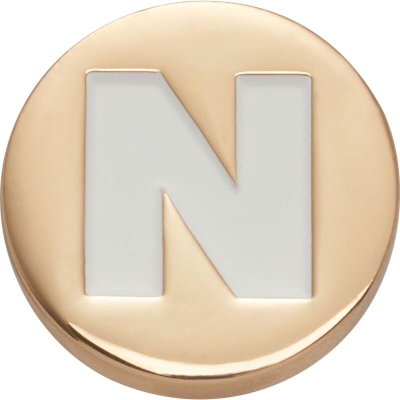 Crocs™ Jibbitz Gold Letter N 