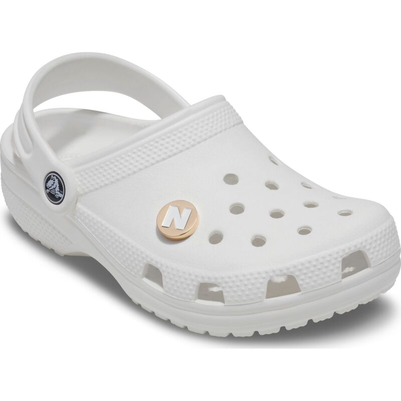 Crocs™ Jibbitz Gold Letter N 