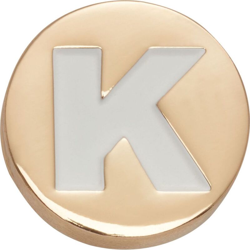 Crocs™ Jibbitz Gold Letter K 