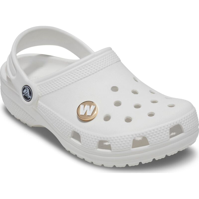 Crocs™ Jibbitz Gold Letter W 