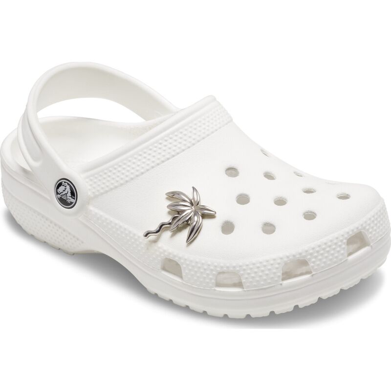 Crocs™ Jibbitz Silver Trippy Palm Tree 
