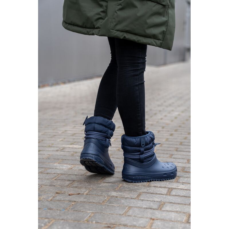 Crocs™ Classic Neo Puff Luxe Boot Women's Navy