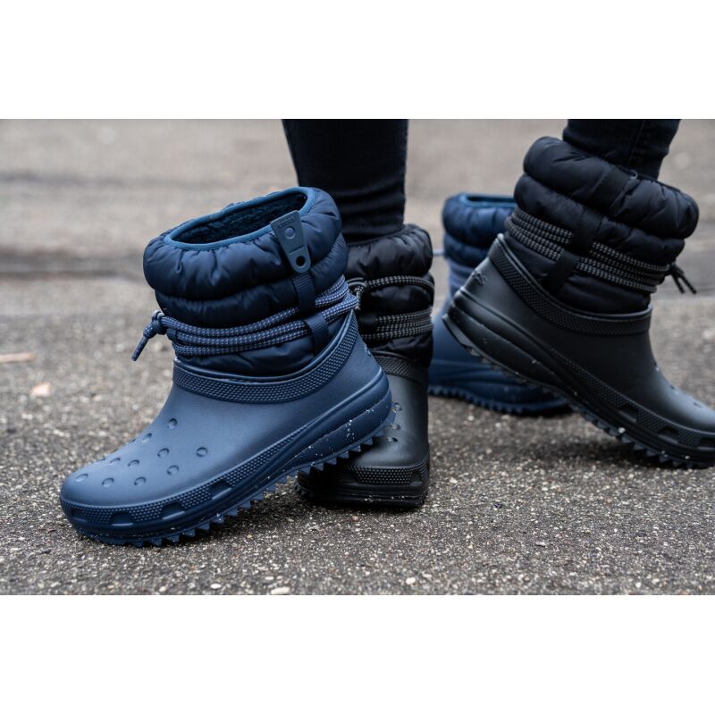 Crocs™ Classic Neo Puff Luxe Boot Women's Navy