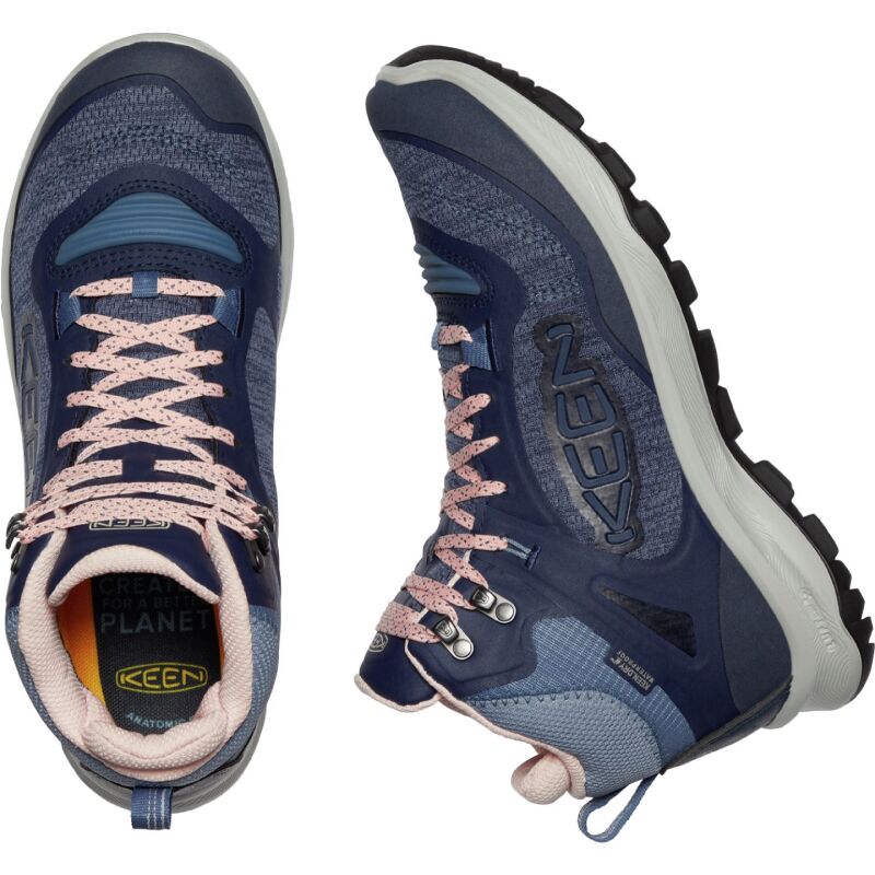 Keen Terradora Flex Mid WP Women‘s Vintage Indigo/Peachy Keen