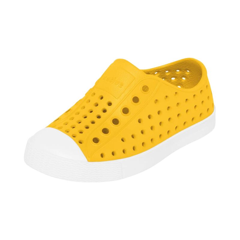 NATIVE Jefferson Junior Crayon Yellow/Shell White