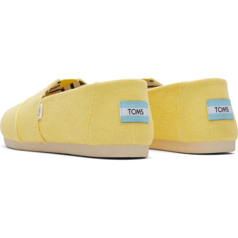 TOMS Heritage Canvas Women Alpargata Sunny Yellow