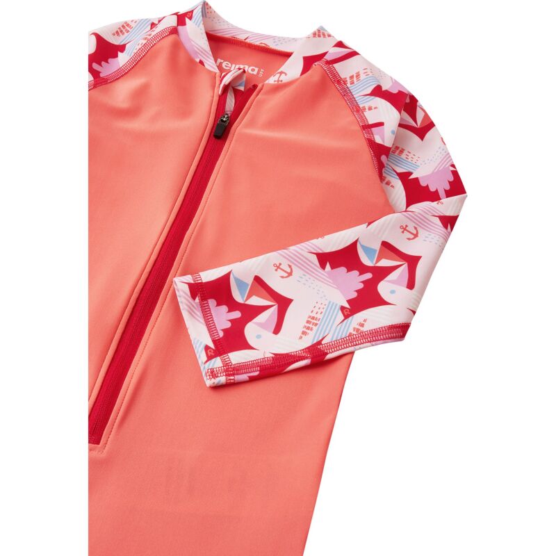 REIMA Toddler' UPF 50+ Swimsuit Polskii 5200130A Misty Red 324B