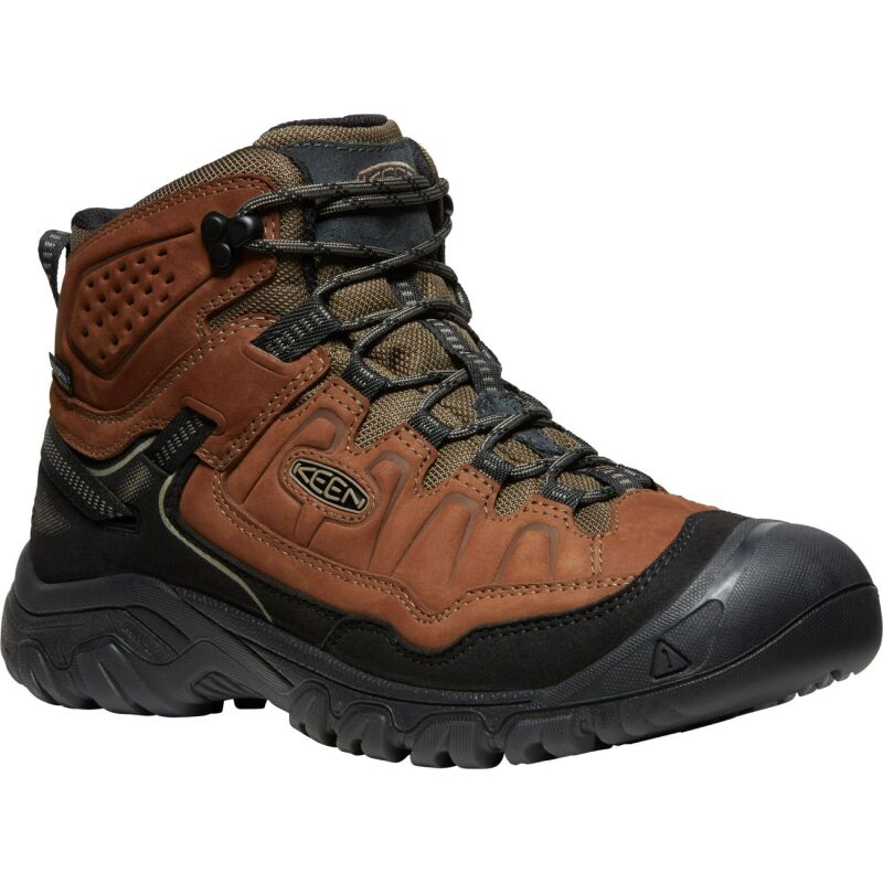 Keen Targhee IV Mid WP Men's BISON/BLACK