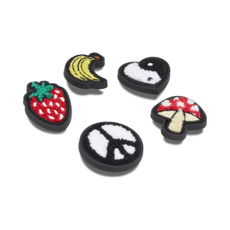 Crocs™ Jibbitz Peace N Love Tufted Patch 5 Pack 