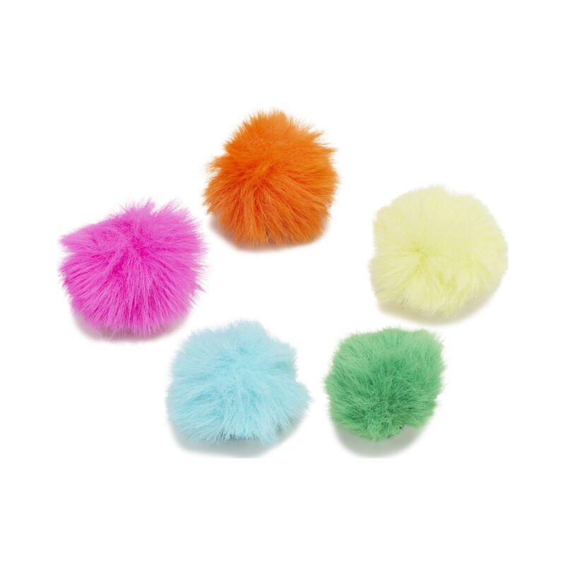 Crocs™ Jibbitz 80S Neon Puff Ball 5 Pack 