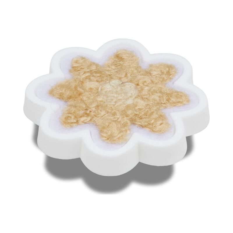 Crocs™ Jibbitz Tufted Tan Daisy 