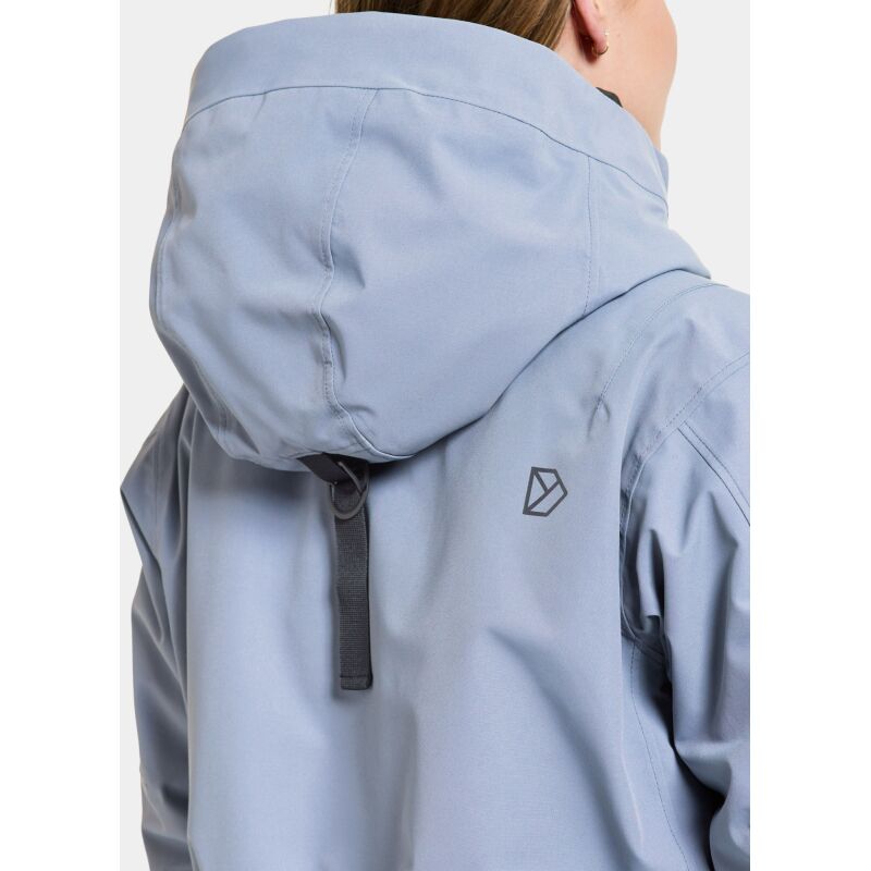Didriksons Mia Long Women's Parka Glacial Blue
