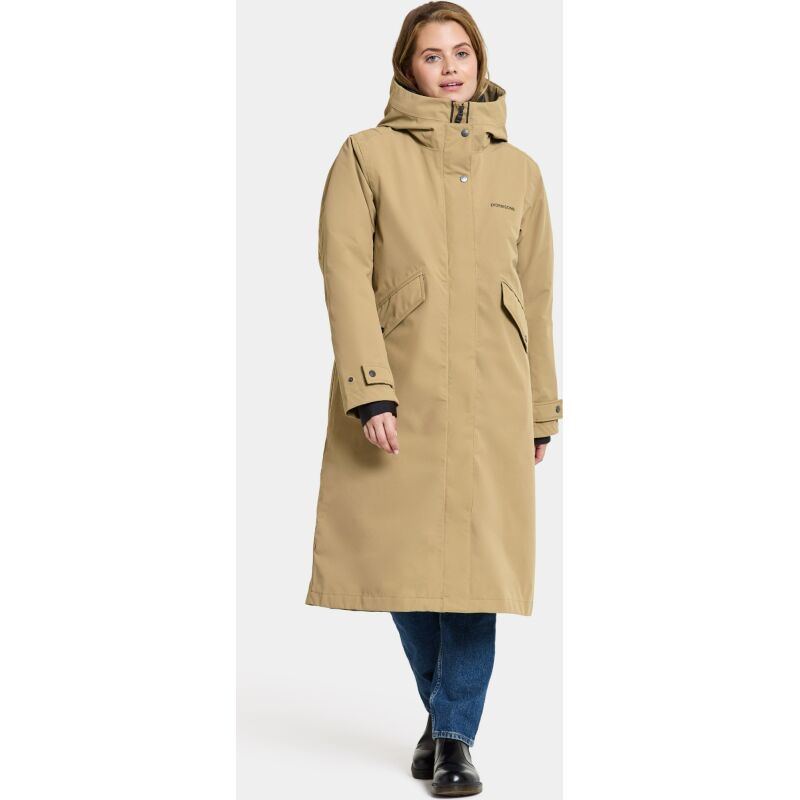 Didriksons Mia Long Women's Parka Wood