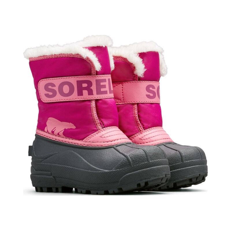 Sorel CHILDRENS SNOW COMMANDER Tropic Pink/Deep Blush