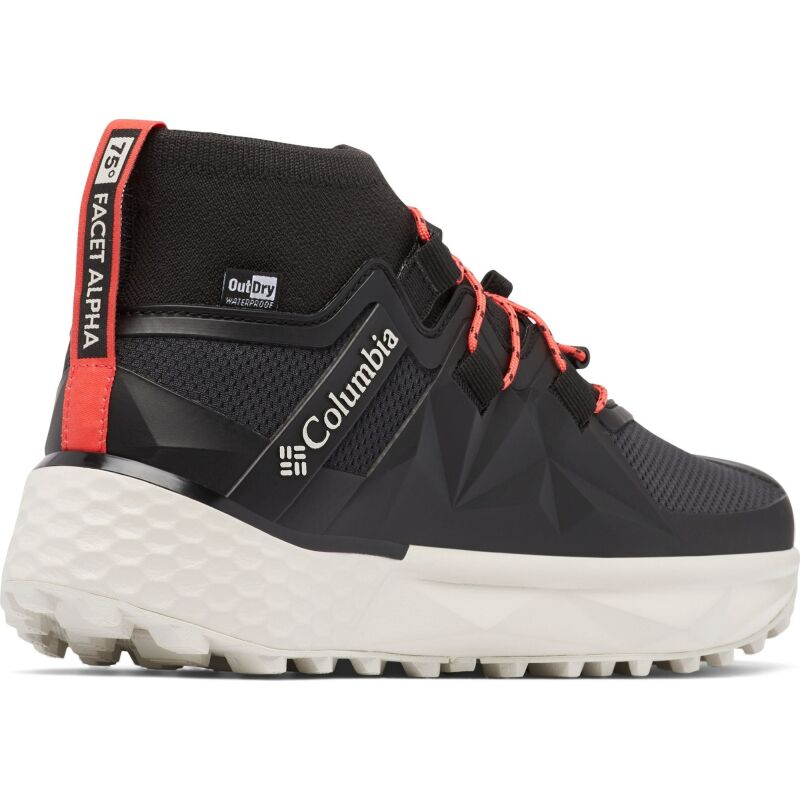 Columbia Facet 75 Alpha Outdry Women's Black/ Red Coral