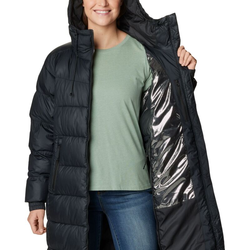 Columbia Pike Lake II Long Jacket Women's Black