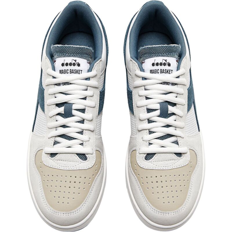 DIADORA MAGIC BASKET LOW NEAT White/Stormy Weather