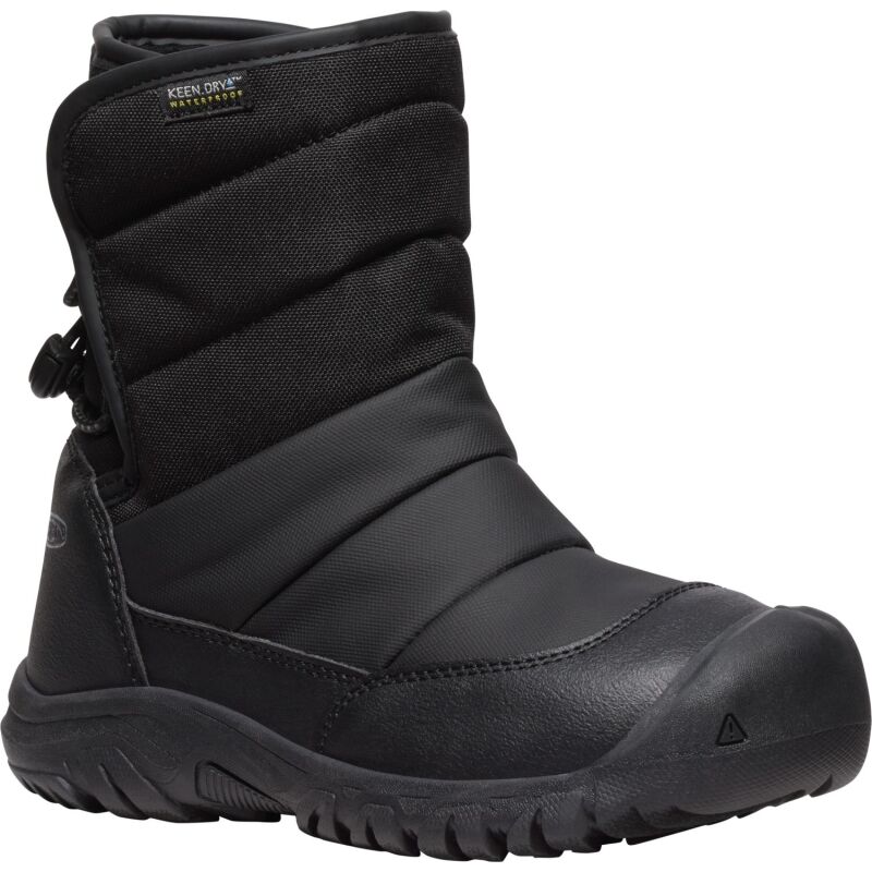 Keen Puffrider WP Big Kids' Black/Steel Grey