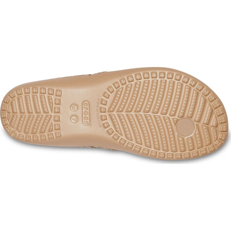 Crocs™ Kadee II Leopard Flip Women's Leopard/Gold