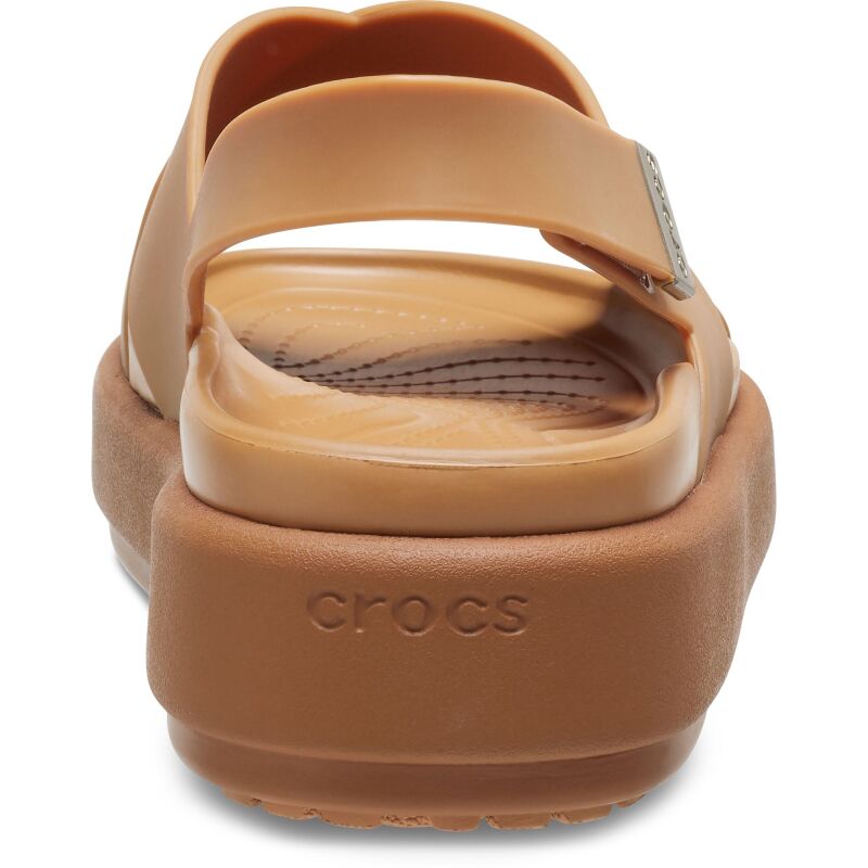 Crocs™ Brooklyn Luxe Cross Strap Tan/Tan
