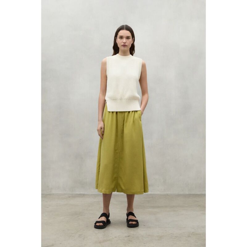 ECOALF YOKOALF SKIRT WOMAN Green Yellow