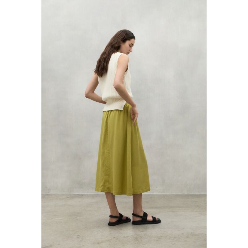 ECOALF YOKOALF SKIRT WOMAN Green Yellow