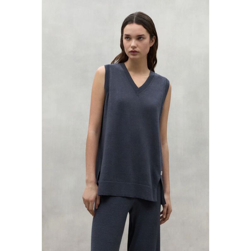 ECOALF Tomilloalf Knit Woman Grey Blue