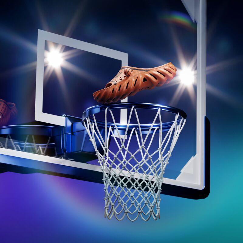 Crocs™ NBA Echo Slide Sienna