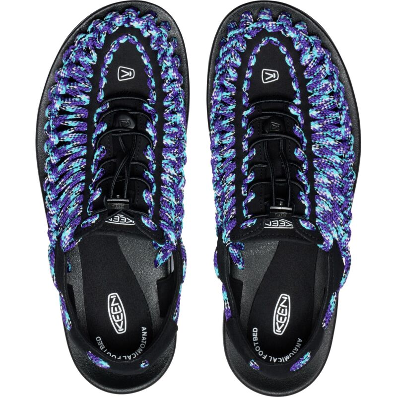 Keen UNEEK Flat Men's Collab BLACK/TILLANDSIA PURPLE
